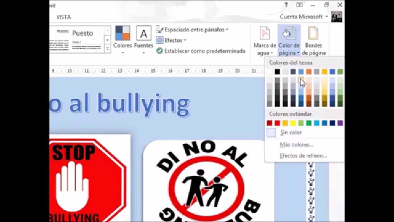 Hacer Un Cartel En Word Como hacer un cartel en Word - YouTube