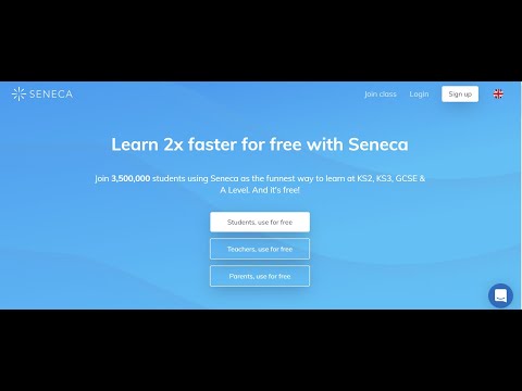 How to access Seneca Learning on Laptop