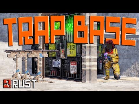 BAITING EVERYONE into my Pressure Plate TRAP BASE - Rust Trap Base Trolling