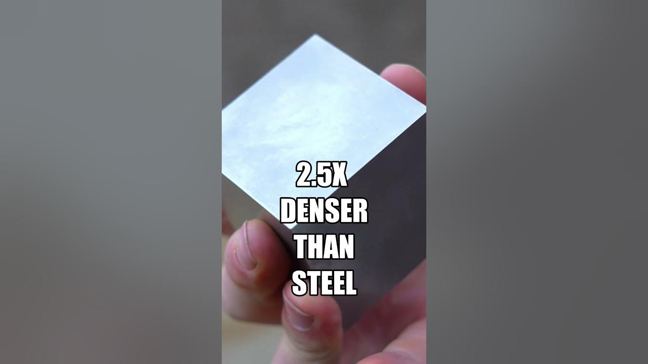 Carbon Fiber vs Tungsten Cube!