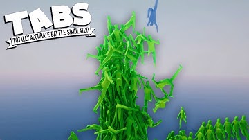 TABS ZOMBIES!  Totally Accurate Battle Simulator New Swarm Mechanics - TABS or TABZ?