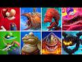 Rayman Legends Definitive Edition - All Bosses (2 Player)