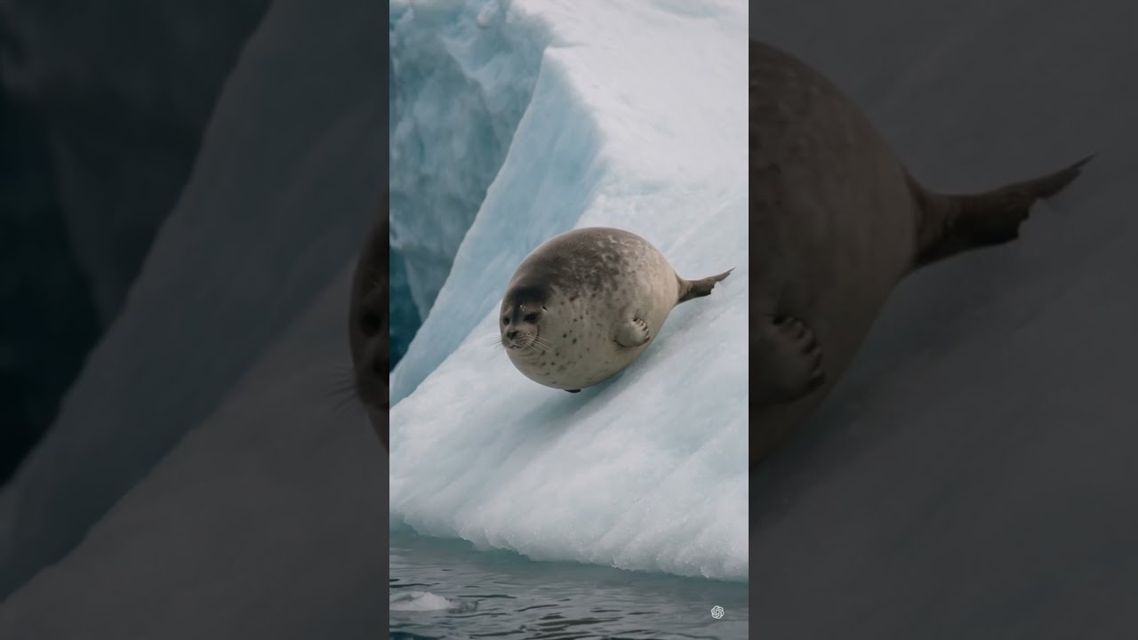 The Chubby Seal Morphs in a Weird Way! This Is Incredible! 🐾❄️まんまるアザラシが奇妙に変形！？信じられない！ 