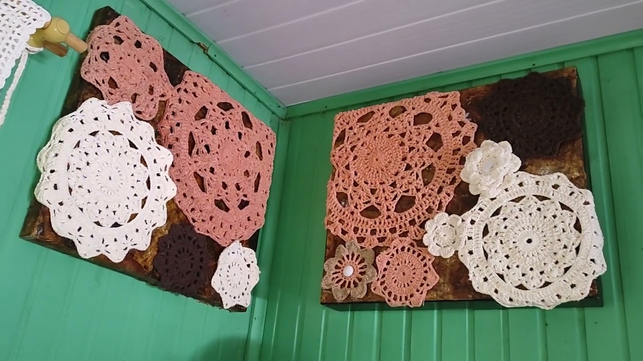 Tuor na sala parte (2)#artesanatos #maximalismo 