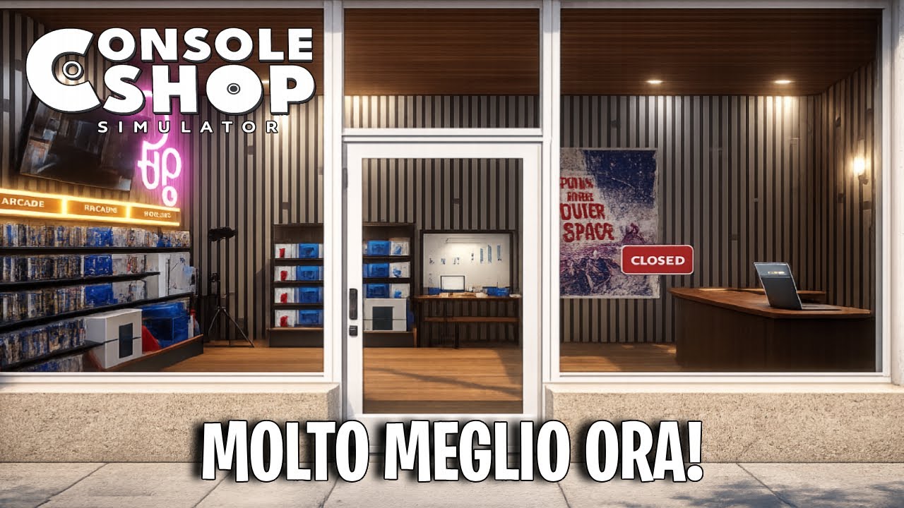 FINALMENTE QUESTO GIOCO è MIGLIORATO! - Console Shop Simulator - Gameplay ITA - S2 ep.01