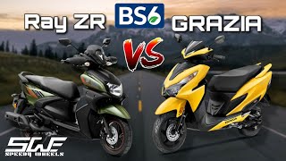 Yamaha RayZR 125 vs Honda Grazia 125 || Which one to BUY ?? || Speedy Wheels ||