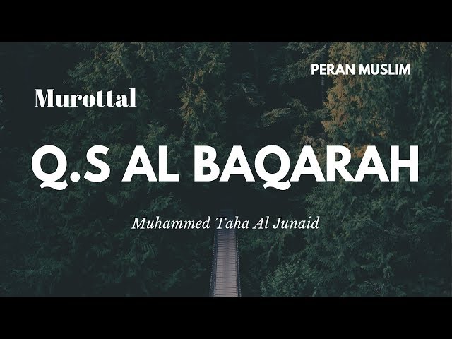 Murottal Anak Merdu - Muhammed Taha Al Junaid | Q.S Al Baqarah Full class=
