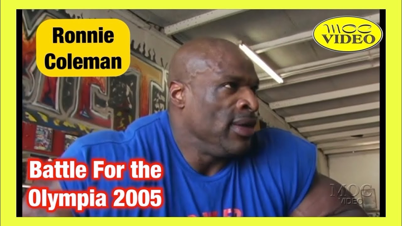 Ronnie Coleman - LEGS - Battle For The Olympia 2005