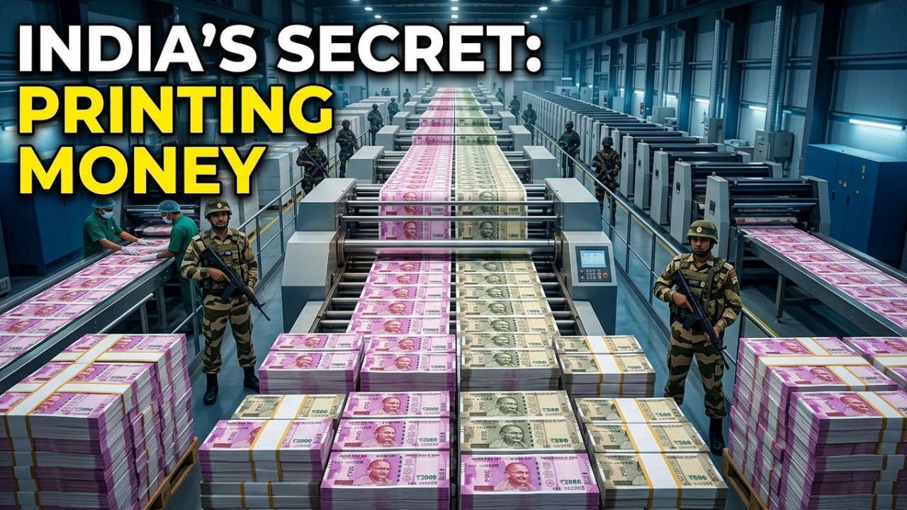 How Indian Currency Notes Are Printed: The Ultimate Factory Tour