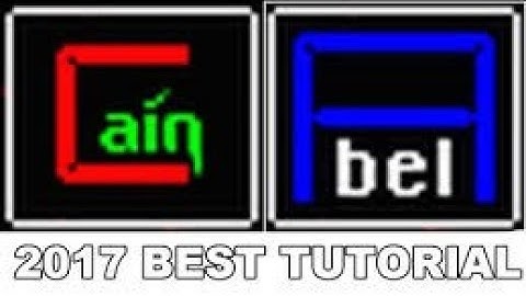 HOW TO INSTALL CAIN N ABLE AND USE IT (DOWNLOAD IN THE DESCRIPTION)