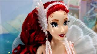 картинка: ASMR Disney Designer Ariel Doll Review Russian Whisper / АСМР Обзор Лимитной Куклы Русалочка Ариэль
