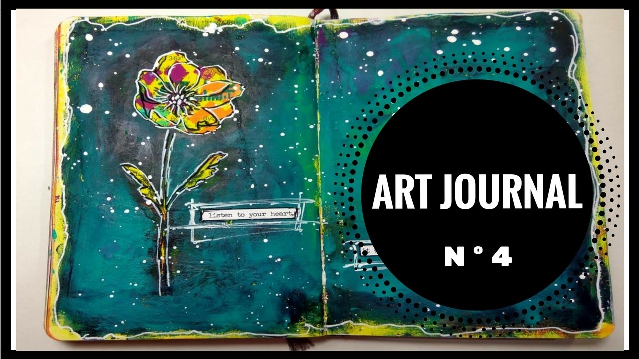 Art journal Mixed media Nº4 YouTube