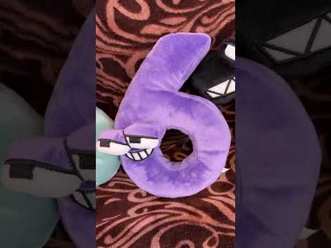 Number Lore Plushies | Number Song | 123 song | #shorts | #alphabetlore | #numberlore