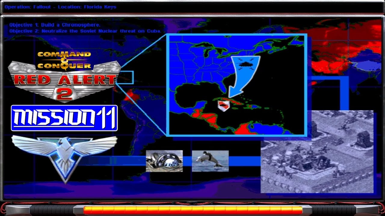 Red Alert 2 - FALLOUT - Allied Campaign Mission 11 [2K 60ᶠᵖˢ] No ...