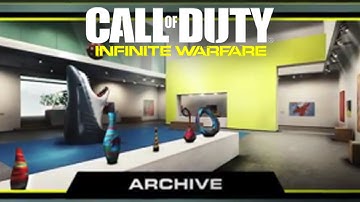 *NEW* Archive map Infinite Warfare DLC 2 Continuum Gameplay
