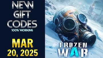 🔥 Frozen War Endless Frost Codes | Frozen War Gift Codes | Frozen War Redeem Codes