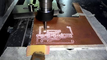 Làm mạch in bằng máy cnc | cắt mạch chi tiết phức tạp