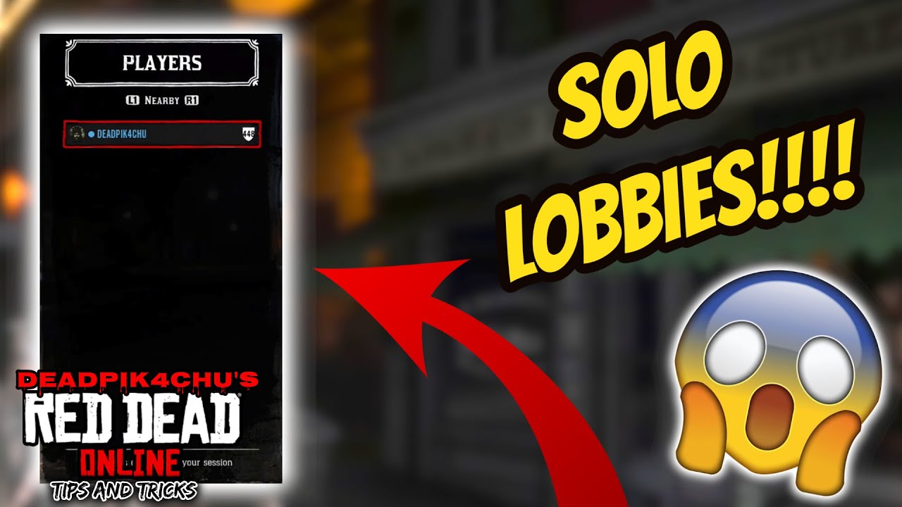 How to Make Private Lobbies and FIX Legendary Animal Spawns!!! | deadPik4chU's Red Dead Online