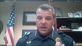 Chattanooga Police Chief Roddy speaks during Rotary Club meeting