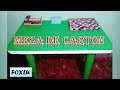 Mesa de cartón DIY - Muebles de carton (Manualidades)