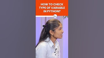 How to Check the Type of Variable in Python? |  #thekiranacademy