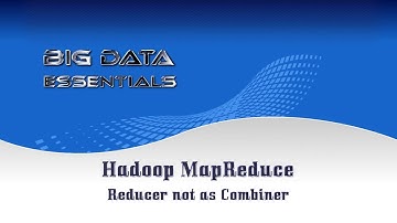 003: Hadoop MapReduce - Separate Combiner - Demo