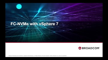 FC-NVMe with vSphere 7