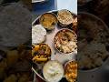 Radha Krishna mahaprasad#shotrs # lunch thali