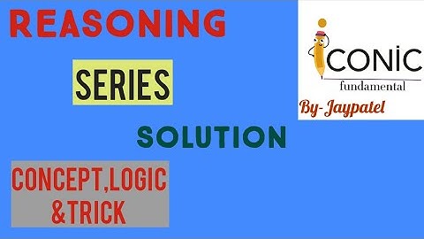 Series Solution #solution  #reasoningwithjaypatel