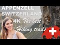 Ebenalp | Appenzell | Switzerland | 4K | Alpstein region | Best hiking trail | Seealpsee lake