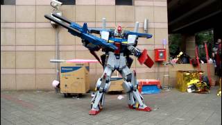 【コスプレFF29台湾】ZZガンダム VS キュベレー MK-II Gundam cosplay