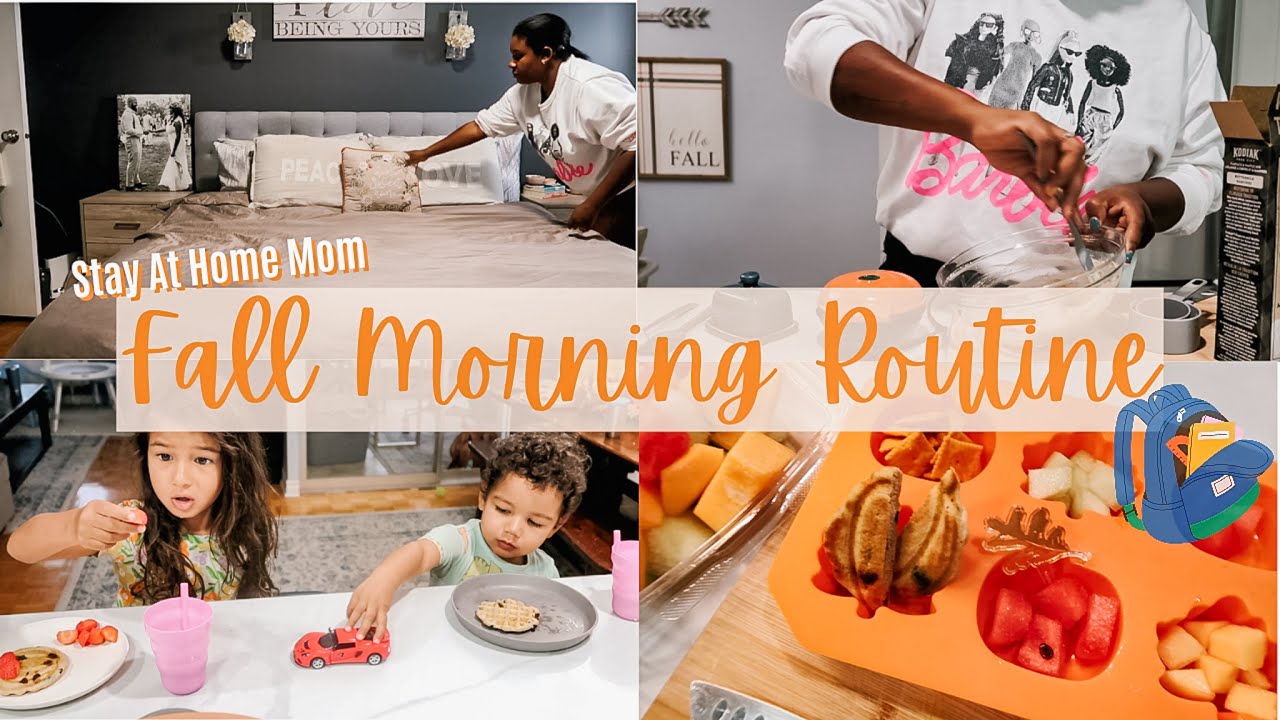 Sunday Routine Fall NEW FALL MORNING ROUTINE WITH 2 KIDS - YouTube