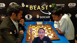 Pragg is a monster when it comes to the Italian | Arjun vs Pragg | Game 6.7 | FIDE World Cup 2023