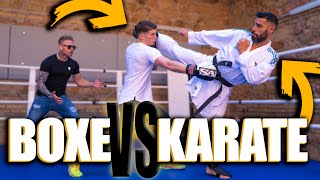 BOXE VS KARATE | Francesco Faraoni vs Luigi Busà 🥋🥊