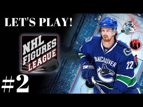 LET'S PLAY: NHL Figures League episode 2: Pack Opening plus Arena 6 gameplay