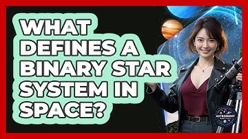 What Defines A Binary Star System In Space? - Astronomy Made Simple