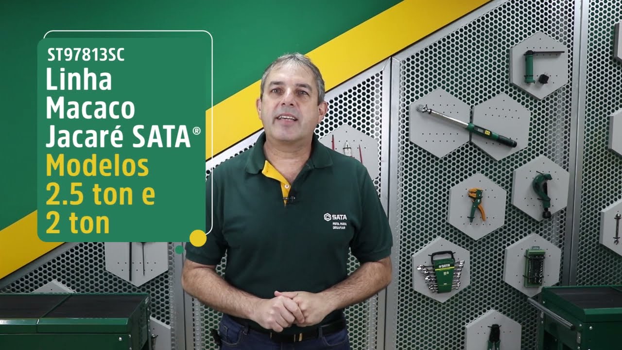 Macaco Jacaré 2500kg ST97813SC - SATA Brasil