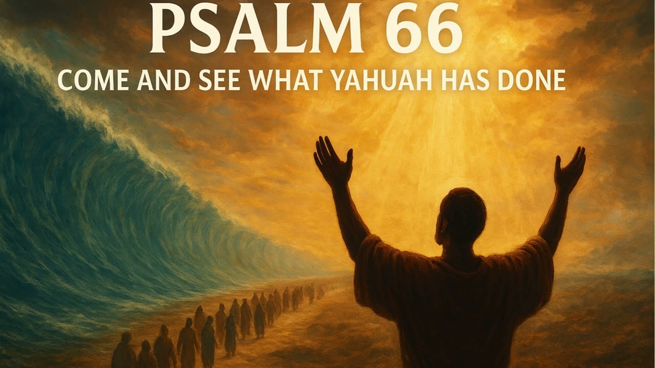 Psalm 66   ---  Come and See What Yahuah Has Done
