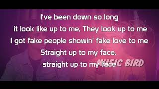 Drake : Fake Love - Lyrics (William Singe & Alex Aiono Mashup)