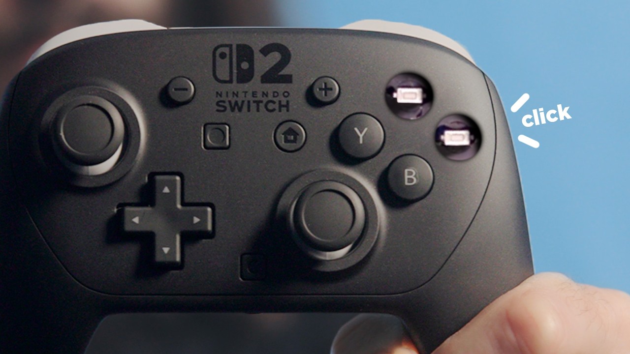 Making the Switch 2 Pro Controller - ̗̀ CLICKIER ̖́- - YouTube