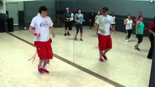 Estrellita De Madruga - Daddy Yankee FT Omega - Merengue Fitness Choreography - Crazy Sock TV