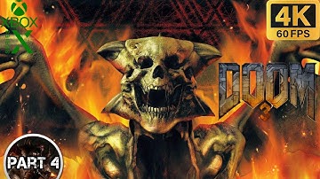 DOOM 3 Gameplay Playthrough Part 4 (4K 60FPS) No Commentary