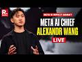 Meta AI chief Alexandr Wang LIVE | India AI Impact Summit 2026 | Delhi | Artificial Intelligence