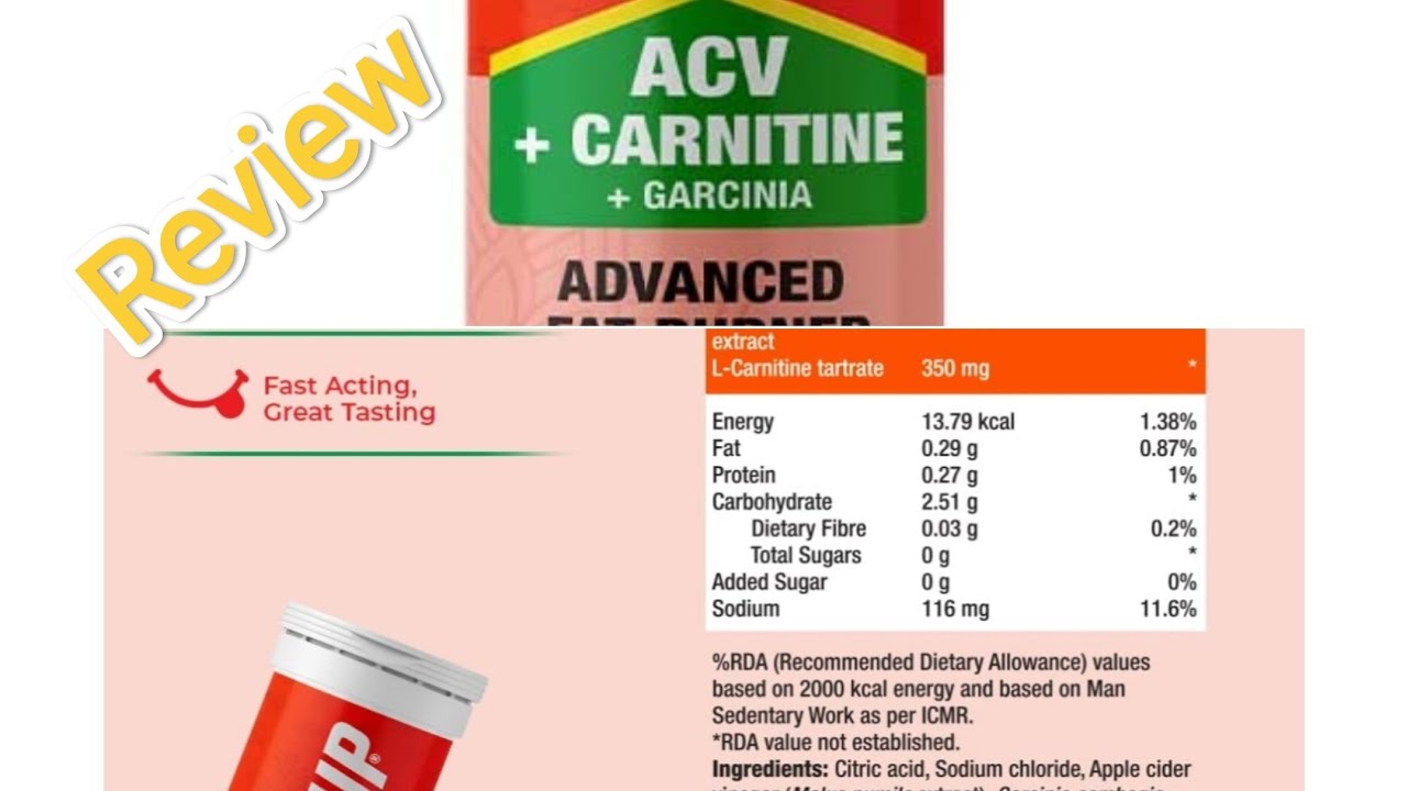 APPLE CIDER VINEGAR TABLETS//Review 