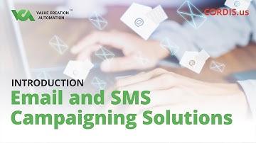 VCA Email and SMS Campaigning Solutions