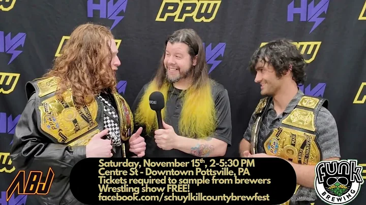 ABJ Backstage at PPW Expedition with Counter Strike 