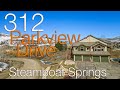 312 Parkview Drive, Steamboat Springs FOR SALE $1,345,000