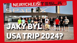 USA 2024 - 5 států, 6 000km, 16 lidí, 2x Cybertruck a start Falconu 9 | Jaký byl roadtrip po USA?