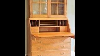 I tried to clone the secretary desk built by Doucette and Wolfe: http://www.doucetteandwolfefurniture.com/Secretary_Desk.h... It 