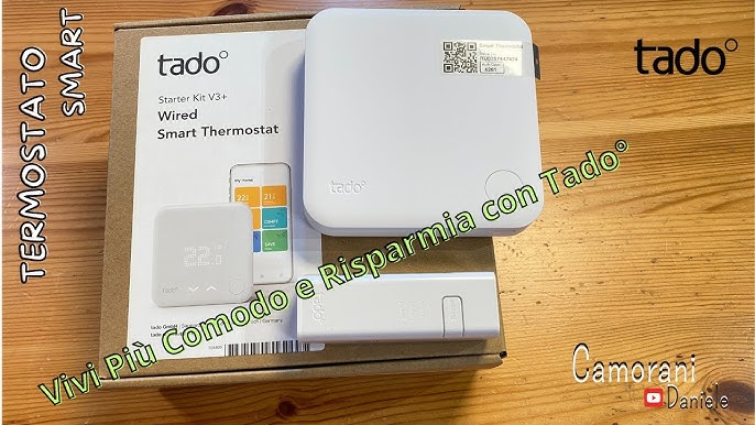 tado° BASIC Kit de Inicio. Cómo instalar termostato inteligente para  calefacción autónoma. 